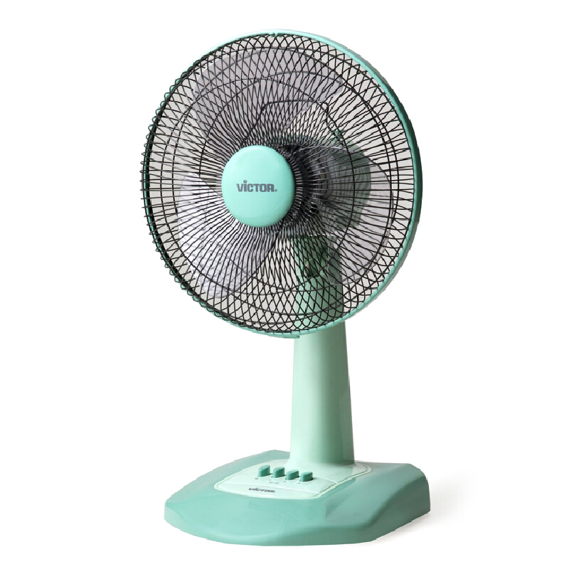 VICTOR|วิคเตอร์ พัดลมตั้งโต๊ะ TF-121 ใบพัดใส 3 สี