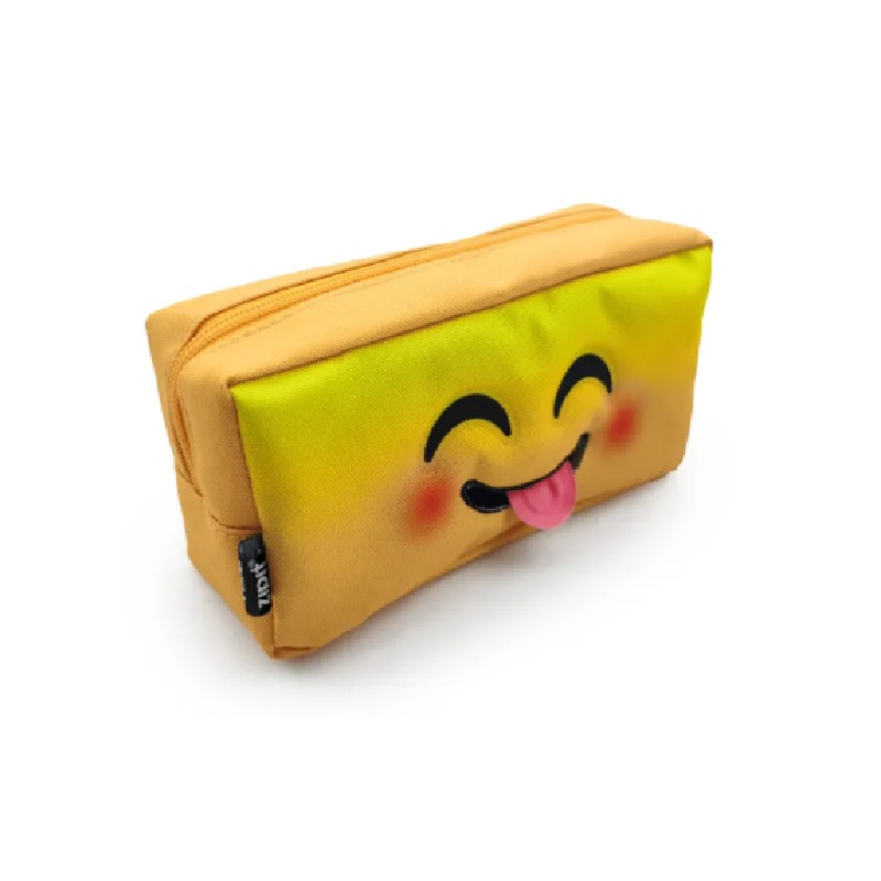 ZIPIT กระเป๋า TONGUE IN CHEEK POUCH YELLOW ซิปอิท ZIPIT