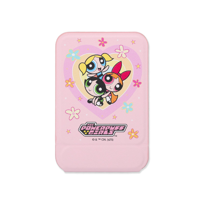 Magsafe Wallet The Powerpuff Girls สีชมพู