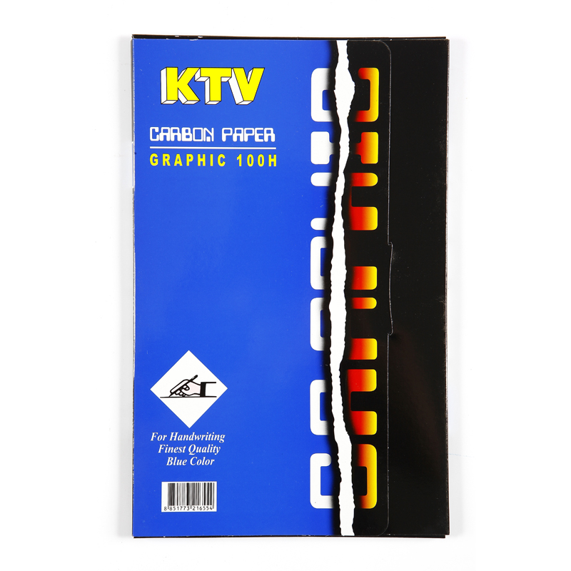 กระดาษคาร์บอน 21x33ซม. น้ำเงิน KTV Graphic